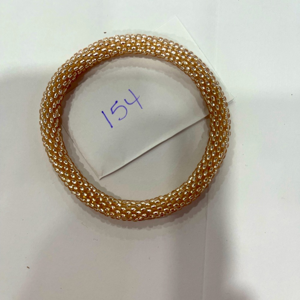 Sashka seed bead bracelet $9 each or bundle & save 5/$30.  Rose Gold